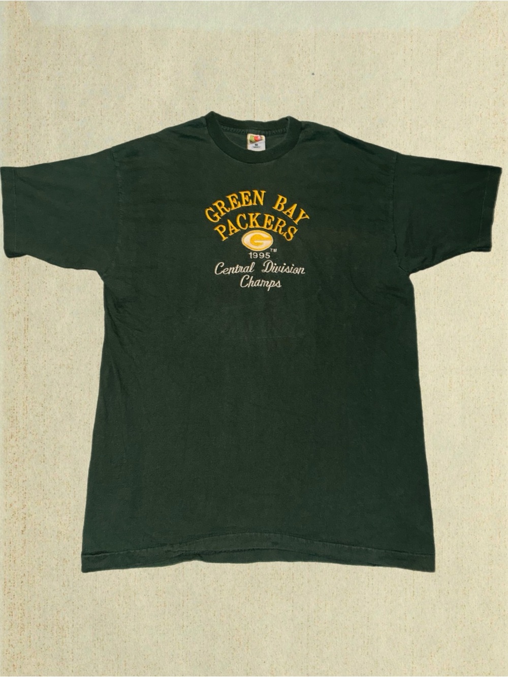 Vintage 1995 Green Bay packers green T-shirt